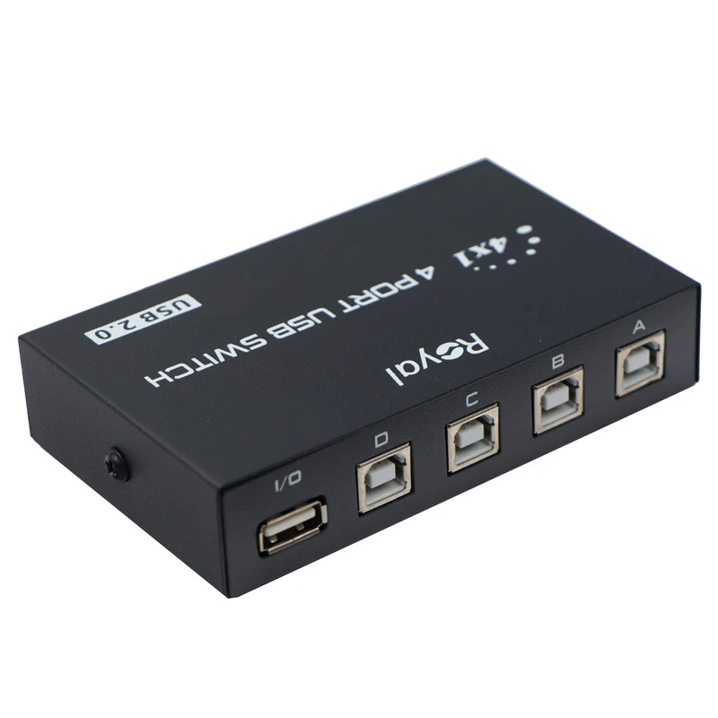      سوئیچ پرینتر دستی 4 پورت رویال 1A4B