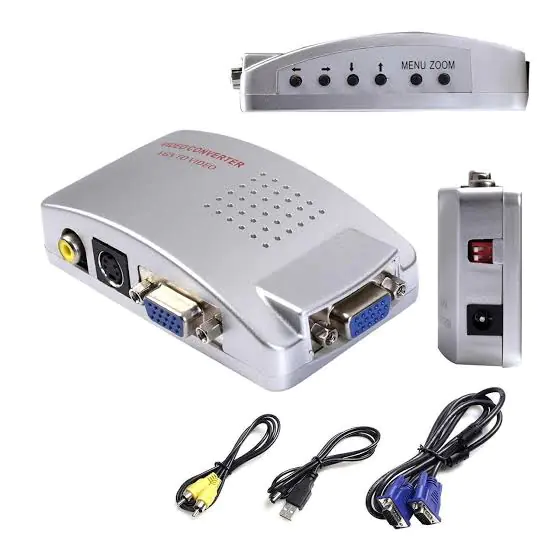تبدیل VGA TO AV CONVERSION با کابل