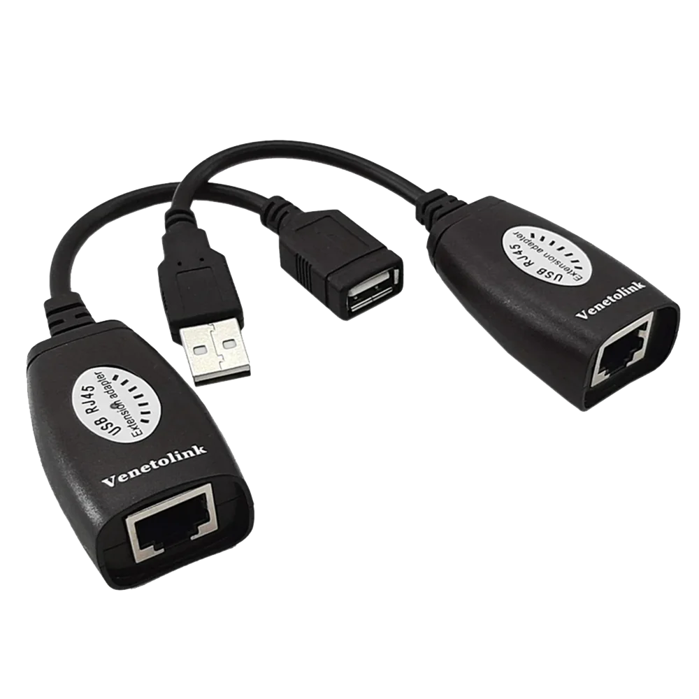 افزایش طول USB با کابل شبکه ونتولینک مدل RJ45