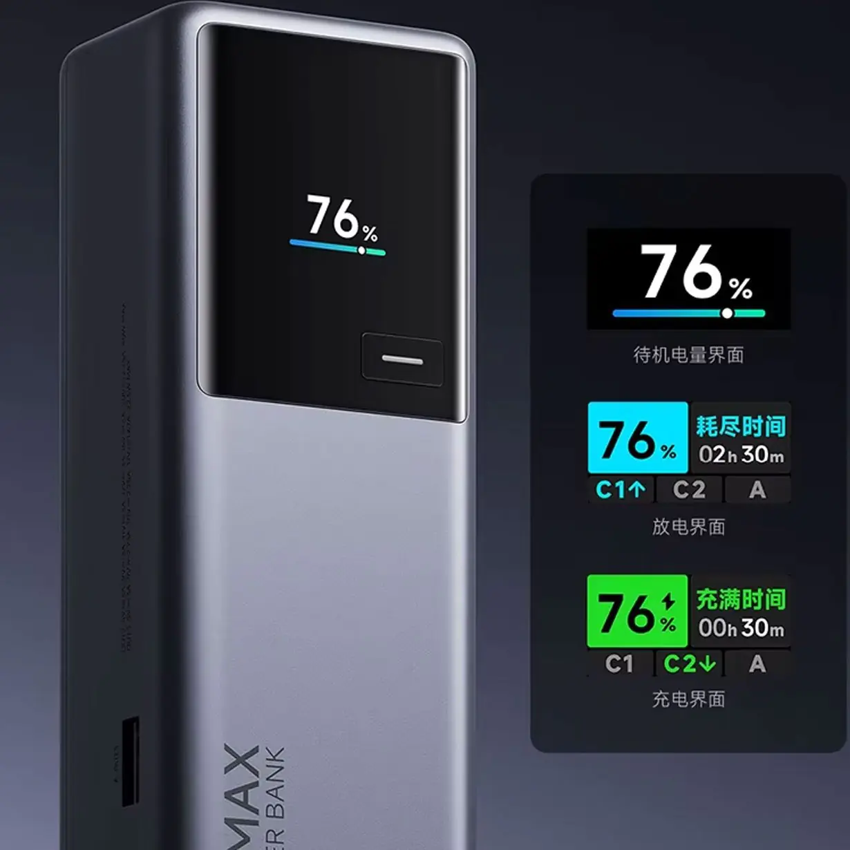 پاوربانک 165W شیائومی مدل PB2165 ظرفیت 20000 میلی آمپر ساعت