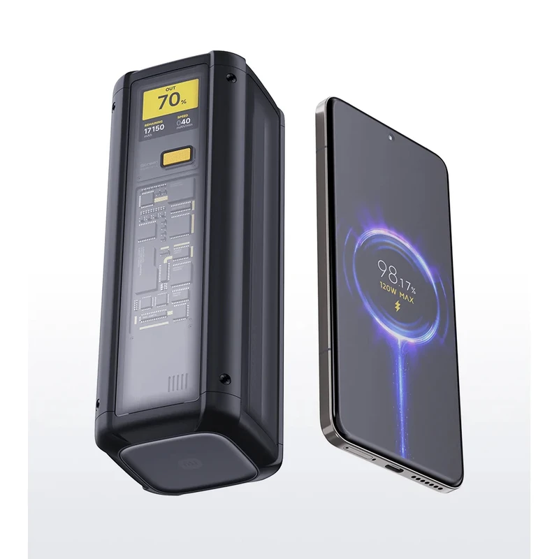 پاوربانک 212W شیائومی مدل P03MI ظرفیت 25000 میلی آمپر ساعت 
