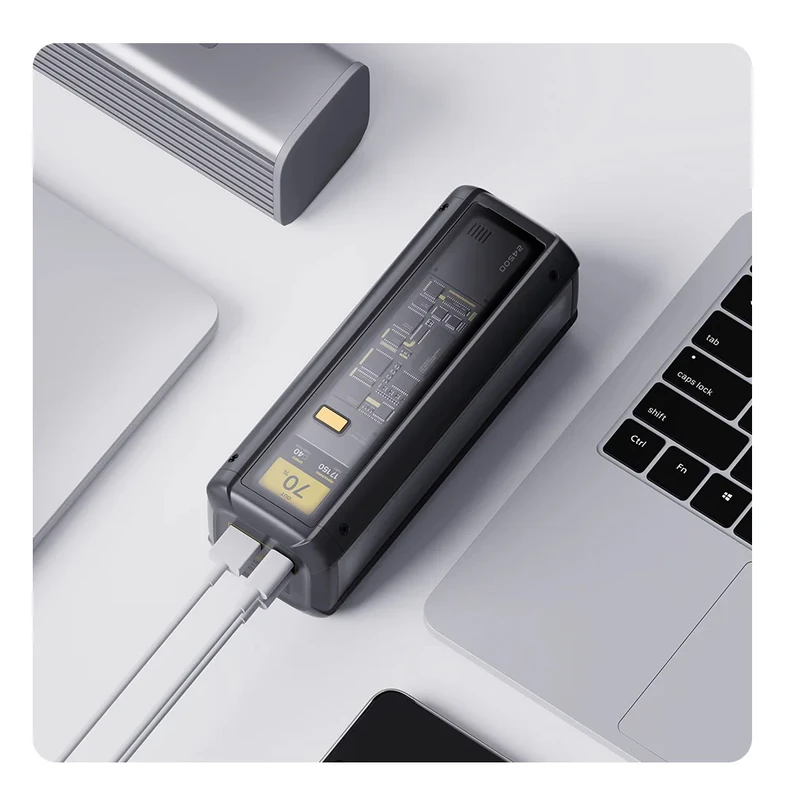 پاوربانک 212W شیائومی مدل P03MI ظرفیت 25000 میلی آمپر ساعت 