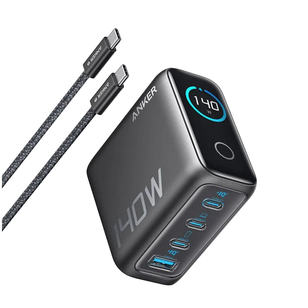 شارژر دیواری 140 وات انکر مدل A2697 به همراه کابل USB-C
