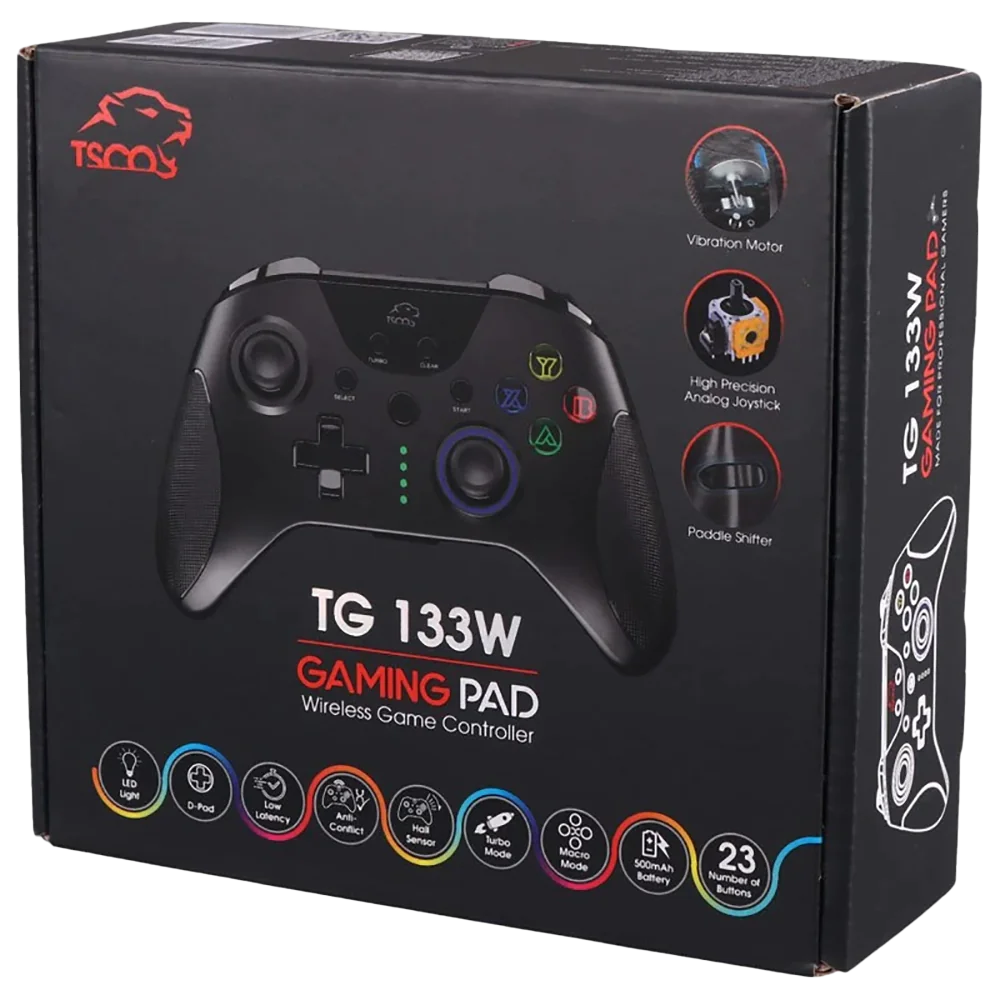 دسته بازی بی سیم تسکو TG 133W