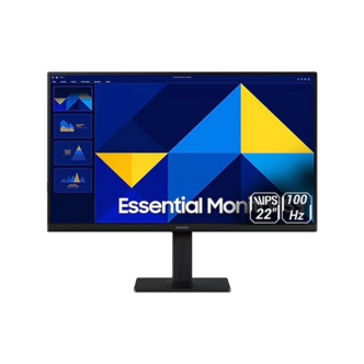 مانیتور 22 اینچ سامسونگ مدل Essential S3 S30GD LS22D300GAMXUE مانیتور 22 اینچ سامسونگ مدل Essential S3 S30GD LS22D300GAMXUE