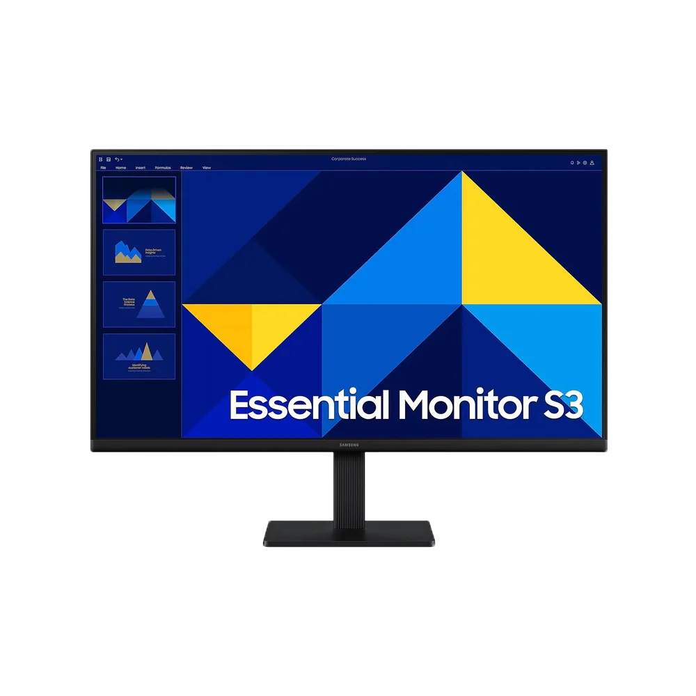مانیتور 27 اینچ سامسونگ مدل Essential Monitor S3 S30GD LS27D300GAMXUE