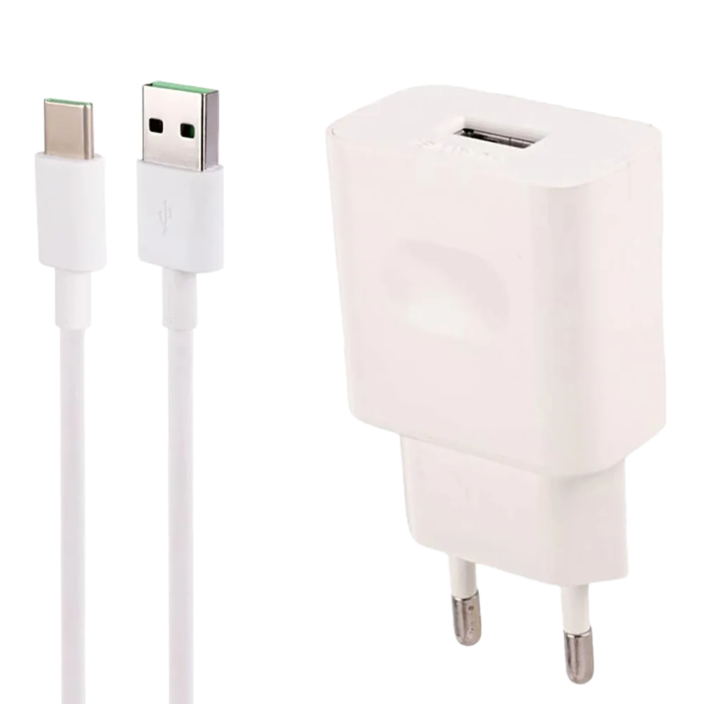 شارژر دیواری 18 وات هواوی Huawei HW-059200EHQ 2A + کابل تایپ سی