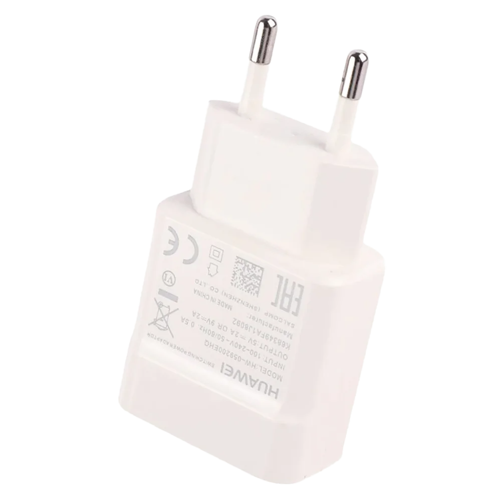 شارژر دیواری 18 وات هواوی Huawei HW-059200EHQ 2A + کابل تایپ سی