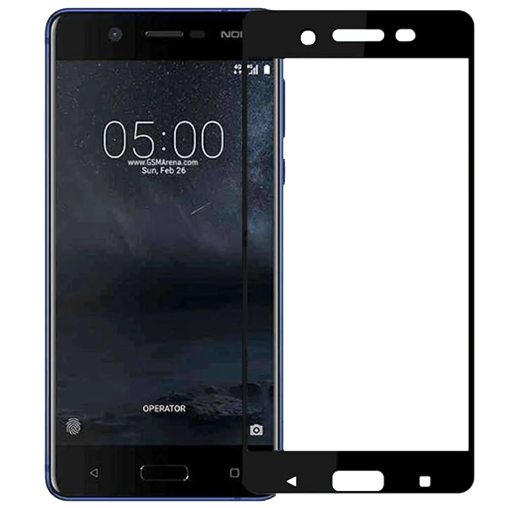 Nokia 5 Full Caver Glass Screen Protector Seven