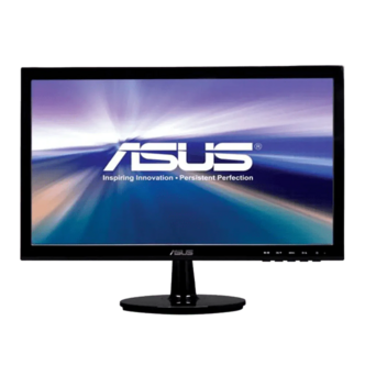 مانیتور ایسوس مدل VS207T-P سایز 19.5 اینچ