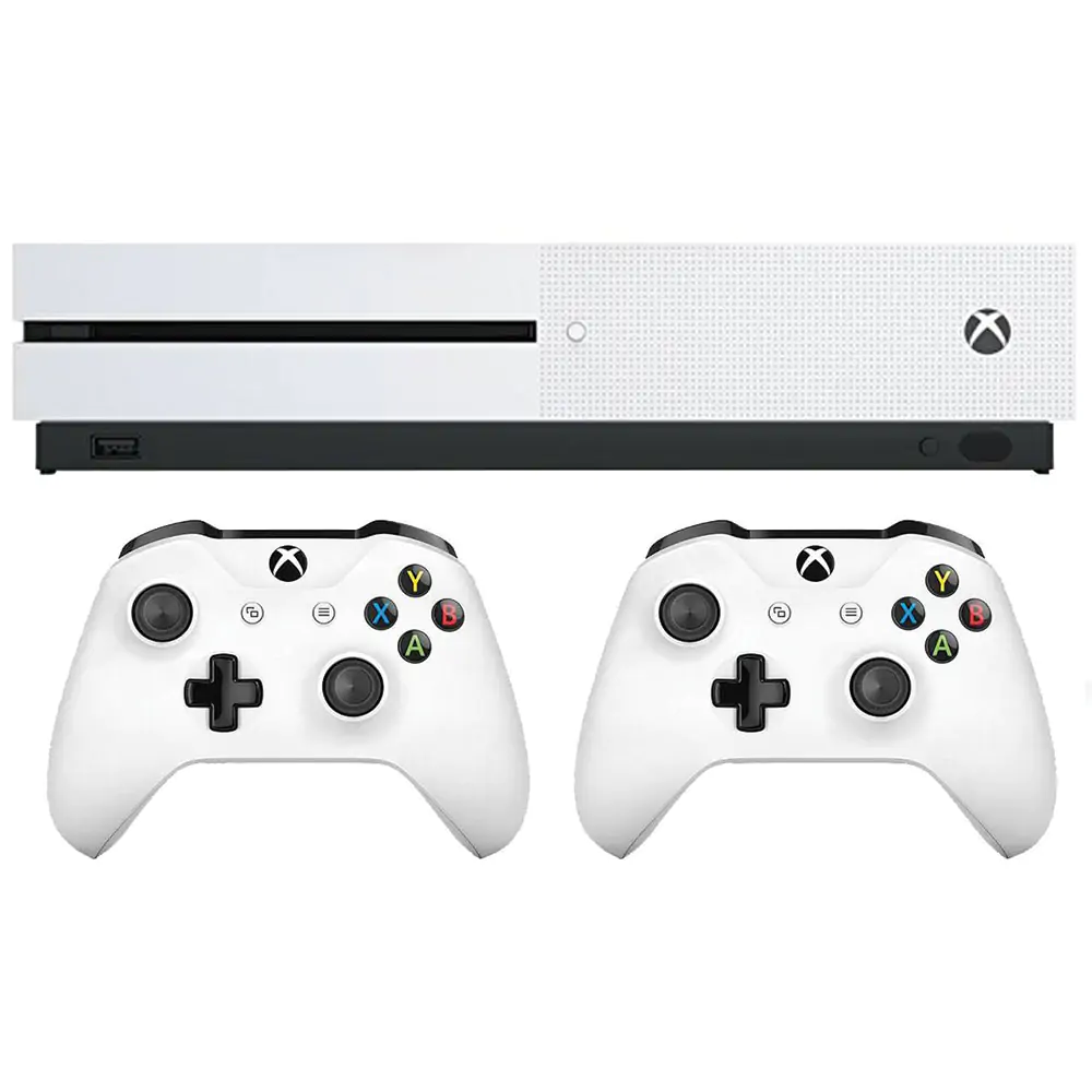 کنسول بازی مایکروسافت مدل Xbox One S ظرفیت 1 ترابایت همراه با پکیج بازی 22 عددی و 2 عدد دسته