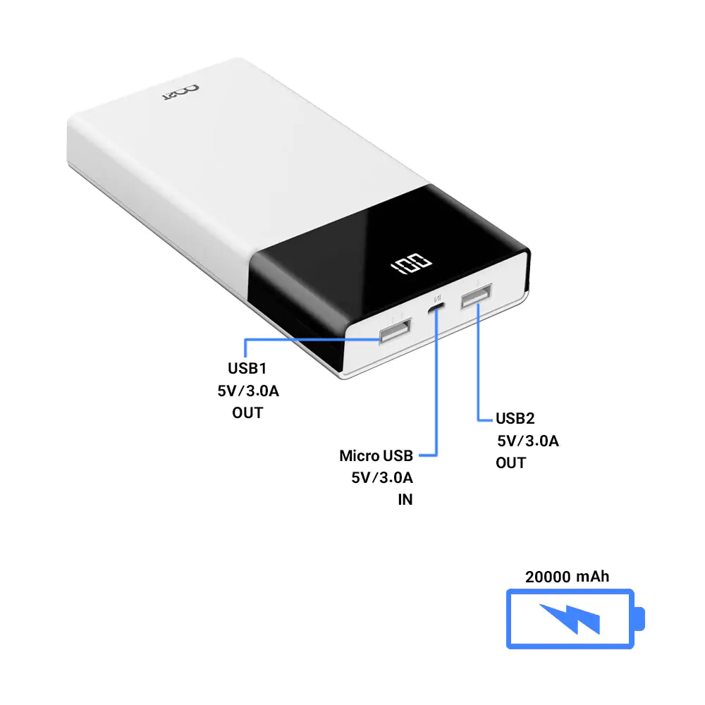 TSCO TP 874L 20000mAh Powerbank
